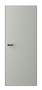 Полотно скрытое Тип 1-2 с порогом Эмаль 800 серый СХЕМА ПС-2 (защелка магнитная) 
